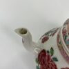 Chinese cockerel and cat teapot, c. 1740, Qianlong Period. handle