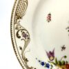 58F7856A-99BC-41CD-8872-15745D6D41C8 Swansea porcelain dish. Flowers & insects, c. 1815. top view