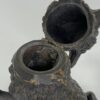 Austrian bronze Fox inkwell, c. 1890.