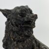 Austrian bronze Fox inkwell, c. 1890.