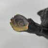 Austrian bronze Fox inkwell, c. 1890. stamp