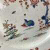 Bow porcelain plate. ‘Kakiemon, Two Quail’ pattern, c. 1755.