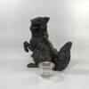 Austrian bronze Fox inkwell, c. 1890.