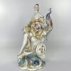 Pair Derby figures, Jupiter & Juno, c. 1760.