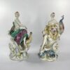 Pair Derby figures, Jupiter & Juno, c. 1760