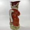 Rare Staffordshire pottery cat jug, c. 1860.