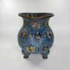 Chinese cloisonne enamel censer, 17th Century. Ming Dynasty.