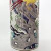 Chinese porcelain spill vase. Exotic Birds. c. 1890.