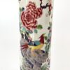 Chinese porcelain spill vase. Exotic Birds. c. 1890.
