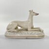 Staffordshire recumbent Lurcher, c. 1840. side