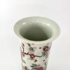 Chinese porcelain spill vase. Exotic Birds. c. 1890.
