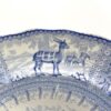 Staffordshire ‘Arctic Scenery’ pottery dish, c. 1835.