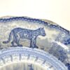 Staffordshire ‘Arctic Scenery’ pottery dish, c. 1835.