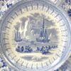 Staffordshire ‘Arctic Scenery’ pottery dish, c. 1835.