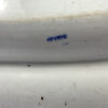 Spode ‘Caramanian’ series meat plate, ‘Castle of Boudron’, c. 1815. underneath