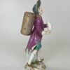 Meissen porcelain figure. The ‘Lottery Seller’, c. 1920. side