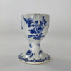 Bow porcelain egg cup, c. 1760.