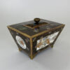 Japanese cloisonné koro & cover. c. 1890. Meiji Period.