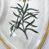 Chamberlains Worcester botanical serving dish, c. 1815.