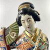 82800A72-9C2D-4B41-BDE0-9BCADF7790AF Kutani porcelain Bijin, Japan, c. 1890. Meiji Petiod. Japanese face