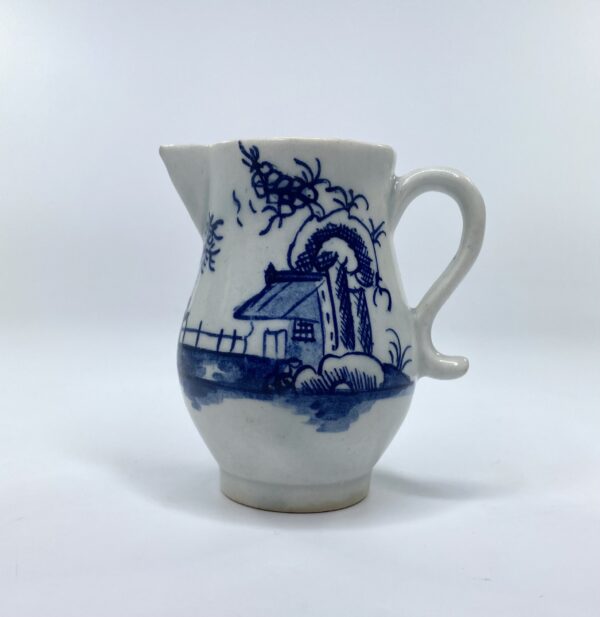 Lowestoft porcelain sparrow beak jug, c. 1765 Lowestoft porcelain sparrow beak jug, c. 1765.