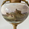 Royal Doulton vase and cover, signed J.H. Plant, c. 1900. closeup