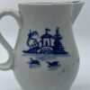 A16B1FD7-352F-42B5-8011-37284E5556B6 Lowestoft porcelain sparrow beak jug, c. 1765.