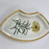 Chamberlains Worcester botanical serving dish, c. 1815. Stamp