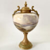 Royal Doulton vase and cover, signed J.H. Plant, c. 1900.