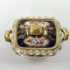 Coalport porcelain sucrier and cover, c. 1830. top