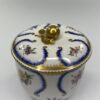 Sevres porcelain sucrier and cover, dated 1783.