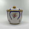 Sevres porcelain sucrier and cover, dated 1783.