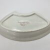 Chamberlains Worcester botanical serving dish, c. 1815. stamp underneath