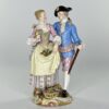 Meissen porcelain group of a couple, c. 1870.