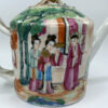 Chinese porcelain teapot. Famille rose, c. 1850.