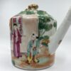 Chinese porcelain teapot. Famille rose, c. 1850.