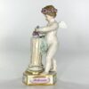Meissen porcelain Putti, after Acier, c. 1870. Back