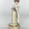 Meissen porcelain Putti, after Acier, c. 1870. Back