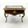 French miniature tortoiseshell table bijouterie cabinet, c. 1900. French miniature tortoiseshell table bijouterie cabinet, c. 1900.