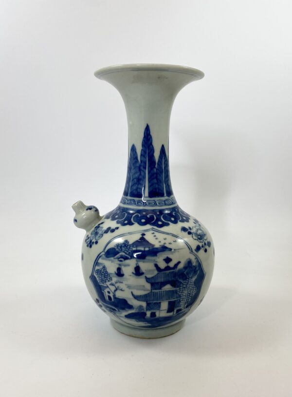 Chinese porcelain kendi, c. 1830. Daoguang Period. Chinese porcelain kendi, c. 1830. Daoguang Period.