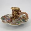 Meissen porcelain chamberstick. Mandarin pattern, c. 1830