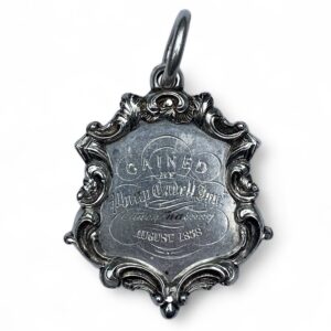 Scottish silver agricultural show medal, Edinburgh, 1838.