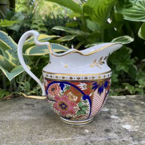 Chamberlains Worcester cream jug, Imari, pattern 342, c. 1810.