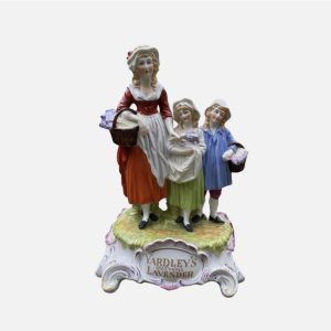 ‘Yardleys’ advertising figure group, Dresden, c. 1900