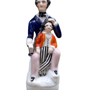Staffordshire figure of Lord Shaftesbury, c. 1845.